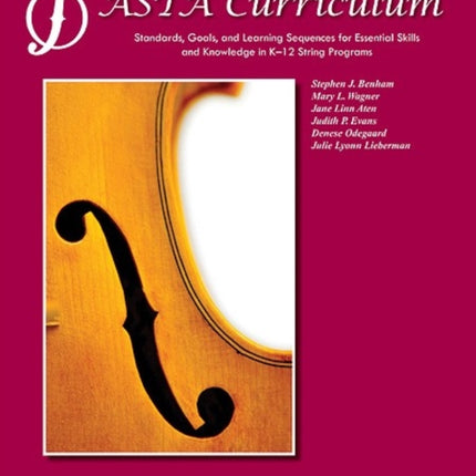 ASTA String Curriculum Standards Goals and