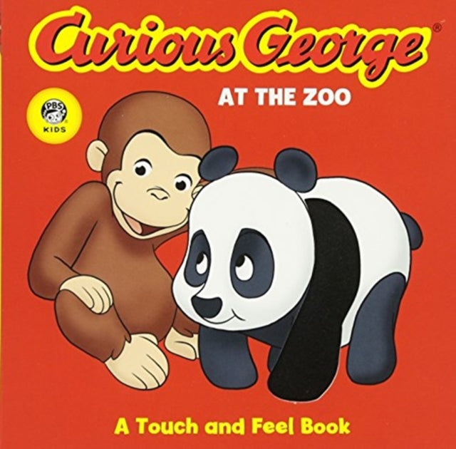 Curious George At The Zoo (Touch And Feel Board Book)