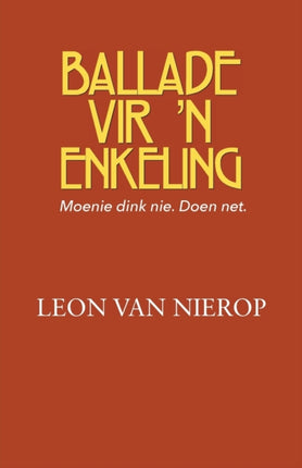Ballade vir n enkeling