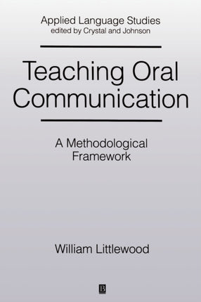 Teaching Oral Communication