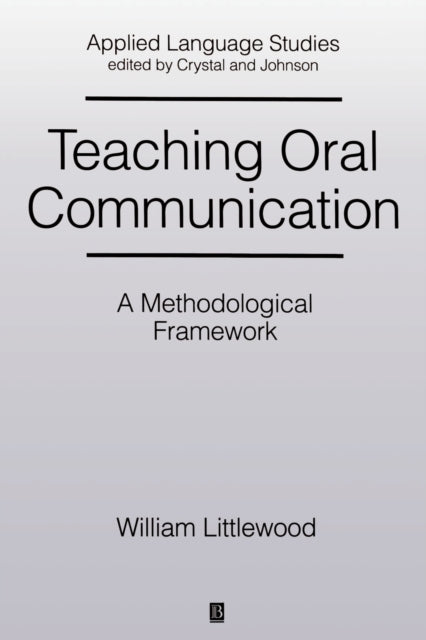 Teaching Oral Communication