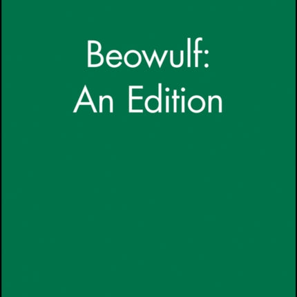 Beowulf: An Edition