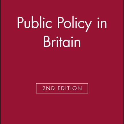 Public Policy in Britain