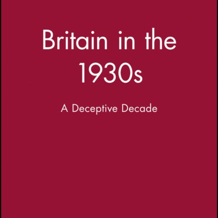 Britain in the 1930s