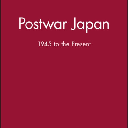 Postwar Japan: 1945 to the Present