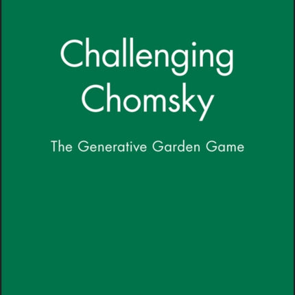 Challenging Chomsky: The Generative Garden Game