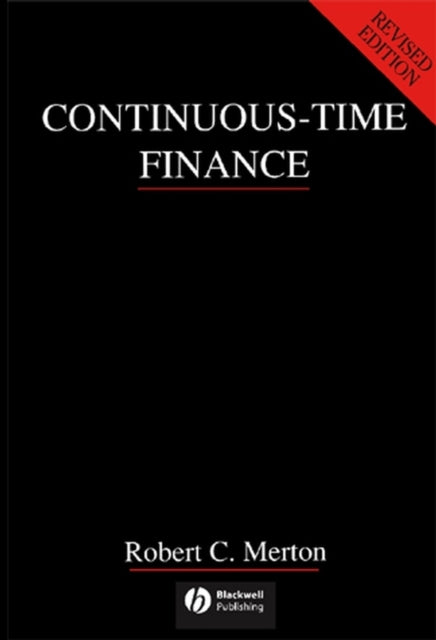 Continuous-Time Finance