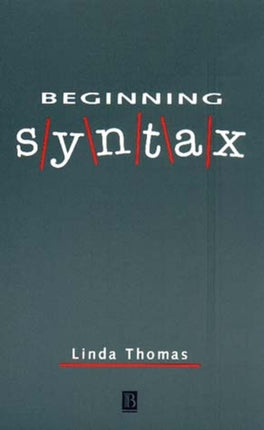 Beginning Syntax