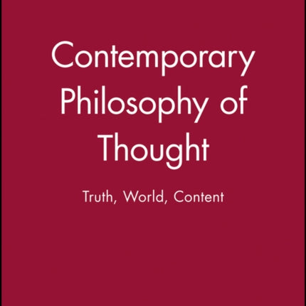 Contemporary Philosophy of Thought