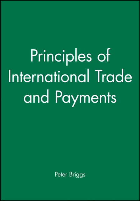 Principles of International Trade and Payments