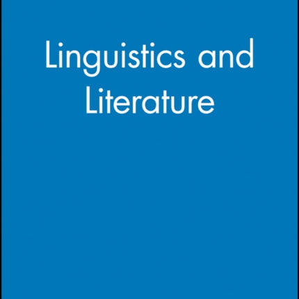 Linguistics and Literature