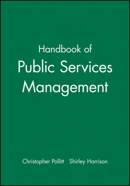 Handbook of Public Services Management