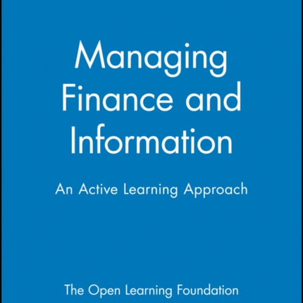 Managing Finance and Information