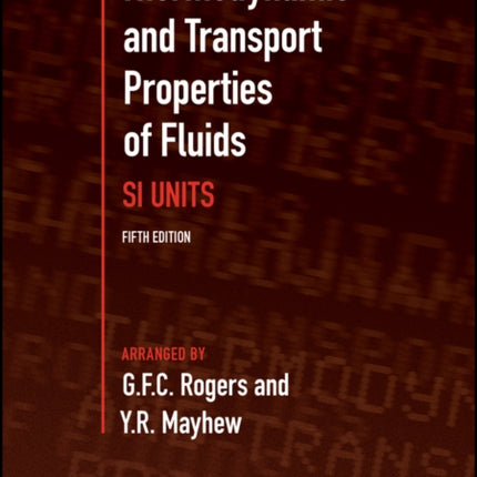 Thermodynamic and Transport Properties of Fluids