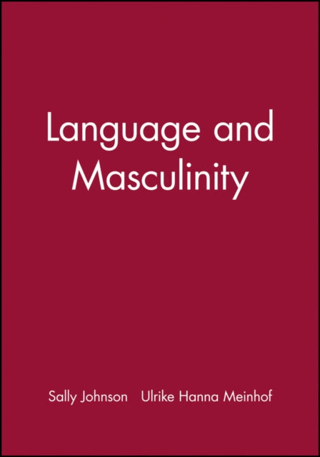 Language and Masculinity