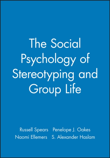 The Social Psychology of Stereotyping and Group