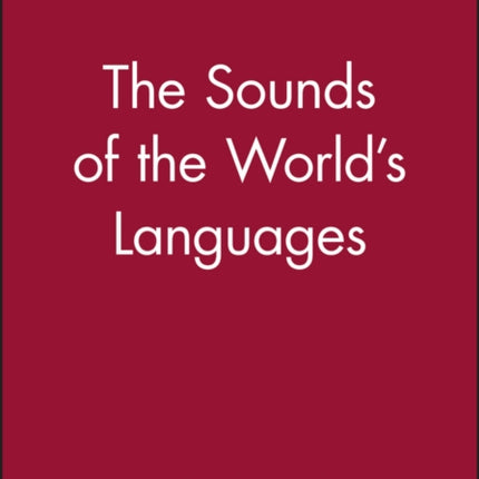 The Sounds of the World's Languages