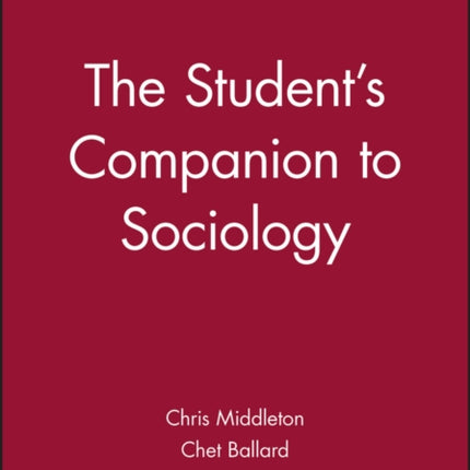 The Students Companion to Sociology