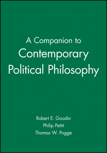 A Companion to Contemporary Political Philosophy