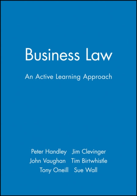 Business Law: An Active Learning Approach