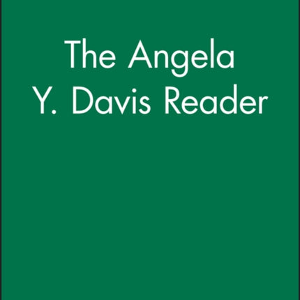 The Angela Y. Davis Reader