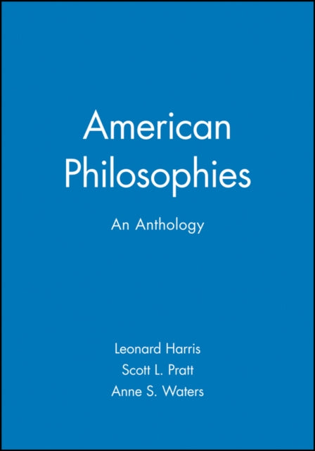 American Philosophies: An Anthology