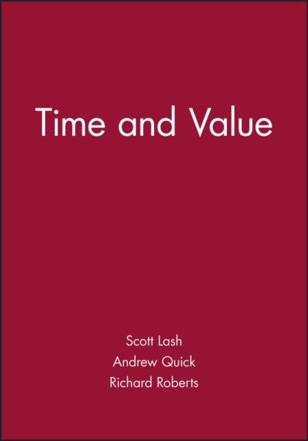 Time and Value