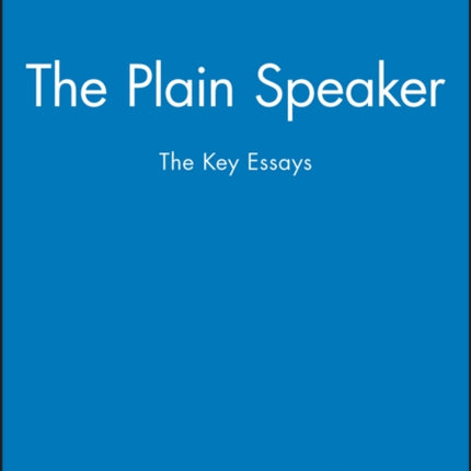 The Plain Speaker