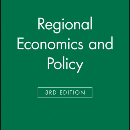 Regional Economics and Policy