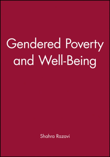 Gendered Poverty and WellBeing