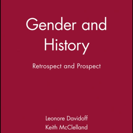 Gender and History: Retrospect and Prospect