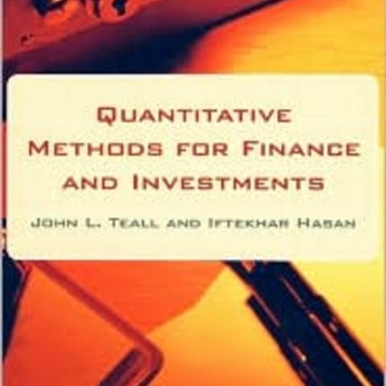 Quantitative Methods for Finan