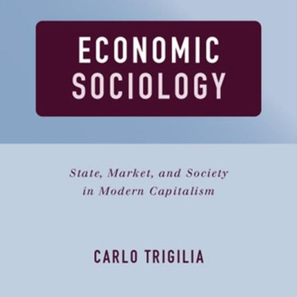 Economic Sociology: State, Market, and Society in Modern Capitalism