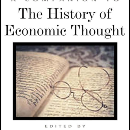 Companion to the History of Economic Thought