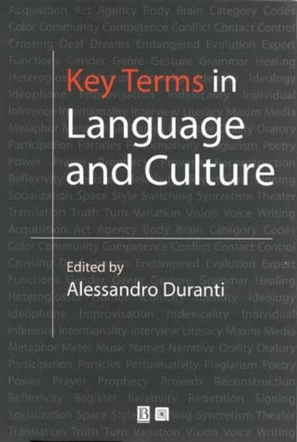 Key Terms in Language and Culture