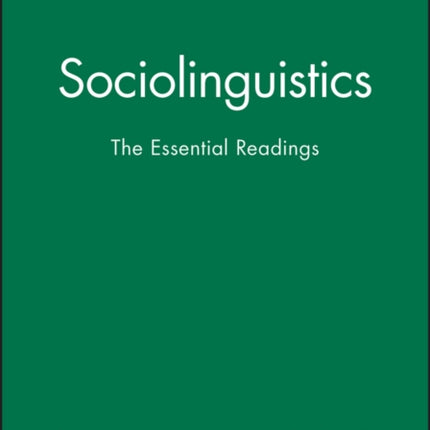 Sociolinguistics