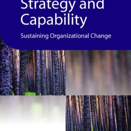 Strategy and Capability: Sustaining Organizational Change