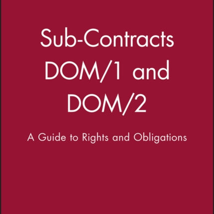 SubContracts DOM1 and DOM2