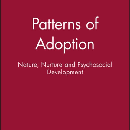 Patterns of Adoption