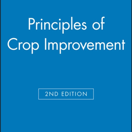 Principles of Crop Improvement