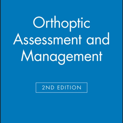 Orthoptic Assessment and Management