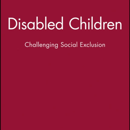 Disabled Children
