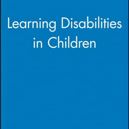 Learning Disabilities in Children
