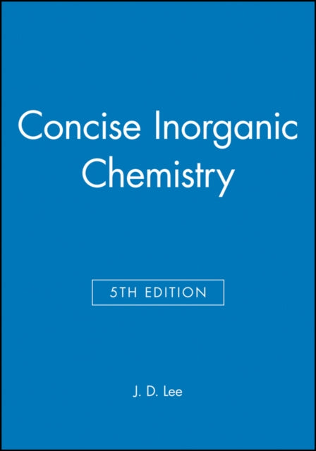 Concise Inorganic Chemistry
