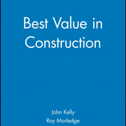 Best Value in Construction