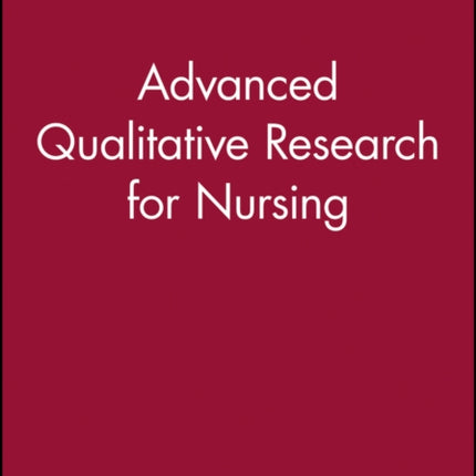 Adv Qualitative Research Nursi