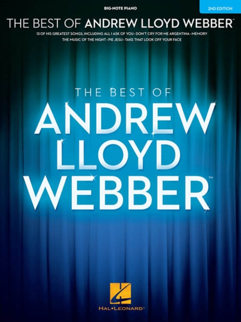 The Best of Andrew Lloyd Webber: Big Note Composer Collection