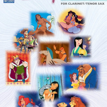 DISNEY SOLOS CLARINET OR TENOR SAXOPHONE CLT
