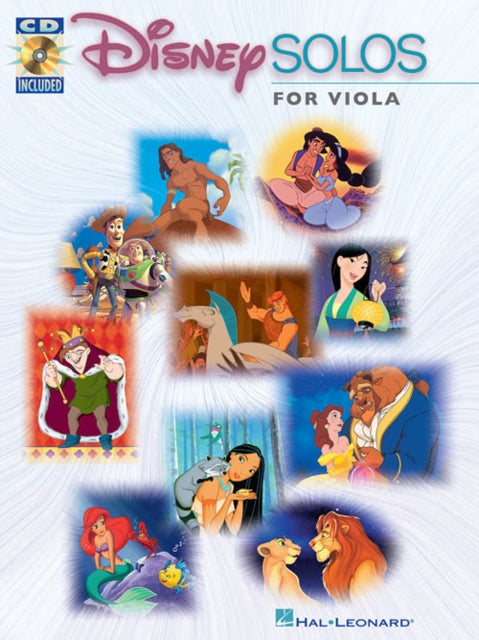Disney Solos for Viola BookAudio Includes Online