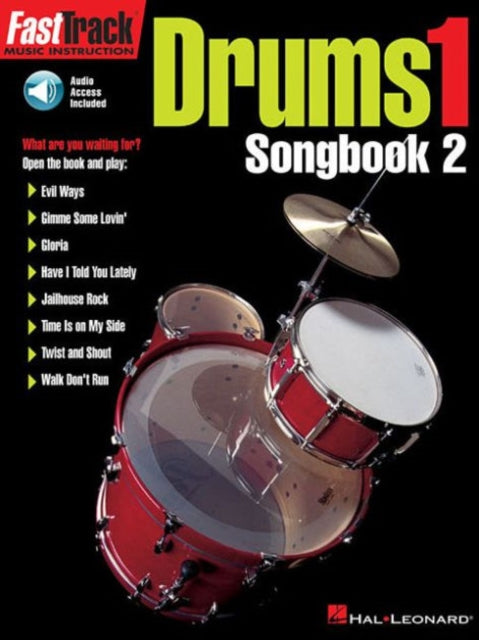 Fast Track Drums One  Songbook Two  Sheet Music